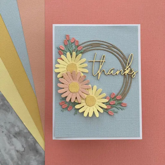 GLACIER MELT - Textured 12x12 Cardstock - Encore Paper {5}