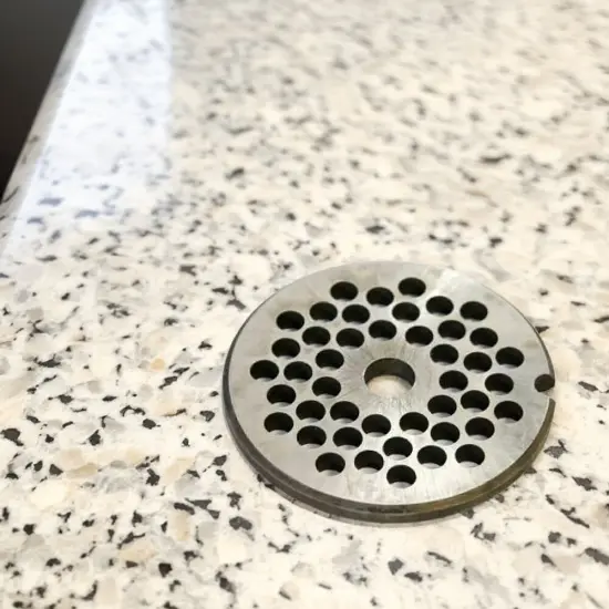 Chop-Rite Hand Crank Meat Grinder Sausage Hamburger Chopper Plates for Model #5 {3}