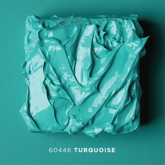 FolkArt Super Thick Acrylic Paint Turquoise 4 oz - 60446 {3}