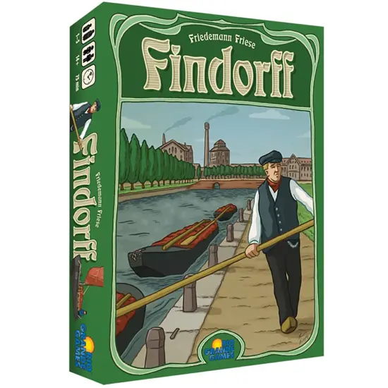 Findorff - City Building Game, Rio Grande Games, Strategy Game Set In Bremen 1803&ndash;1916, Hometown Of Friendemann Friese, Ages 12+, 1-5 Players, 45-90 Minute Playing Time {1}