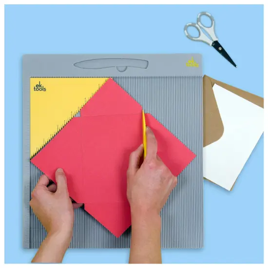 EK Tools Standard Scoring Board-Gray/ Yellow {4}