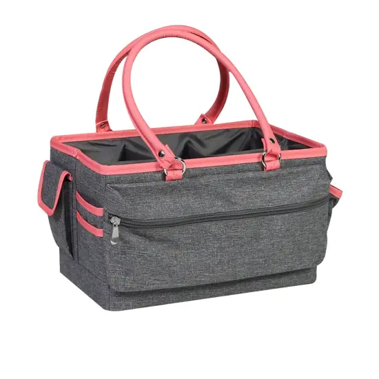 Deluxe Store & Tote Craft Organizer, Coral Heather {4}