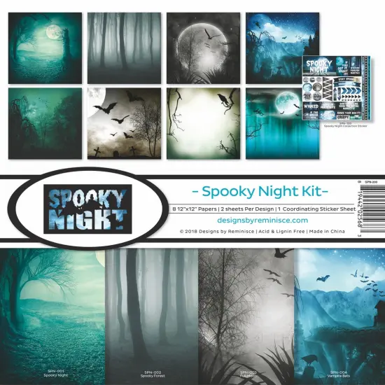 Reminisce Spooky Night Collection Kit {1}