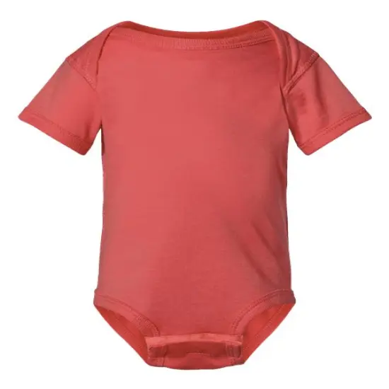 Rabbit Skins&reg; Essential Infant Fine Jersey Bodysuit Passionfruit {2}
