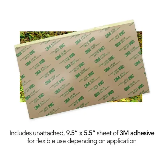 Shell Veneer, 5.5 x 9.5 inches | WMOP, BMOP, Abalone | Includes 3M Adhesive Sheet for Application, Great for Inlay Projects Peridot Green {3}