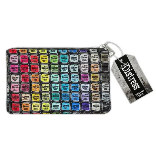 Tim Holtz Distress Zipper Bag-Small, 5"X8" {1}