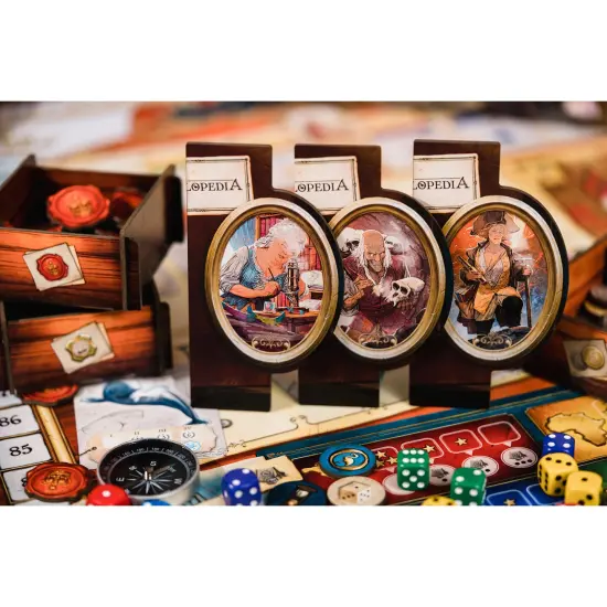 Encyclopedia - Dice Based Worker Placement Board Game, Holy Grail Games, Ages 14+, 1-4 Players {4}