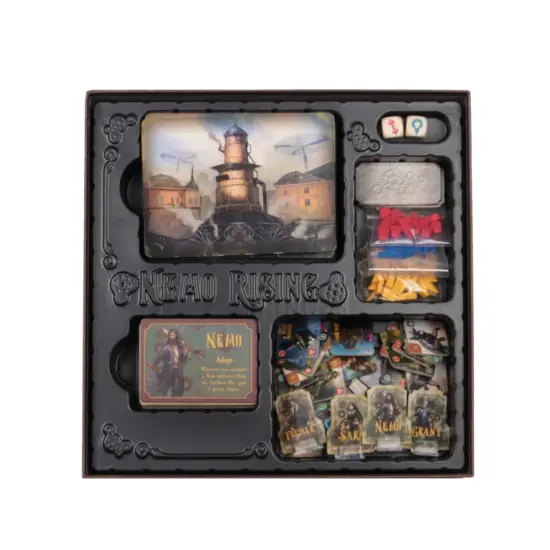 Nemo Rising: Robur the Conqueror Cooperative Board Game {4}