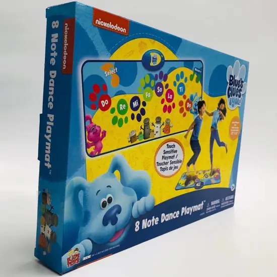 Blue's Clues and You: 8 Note Dance Playmat - Includes 4 Sounds & Memory Game Options, 31" x 13.75" Musical Mat, Ages {7}