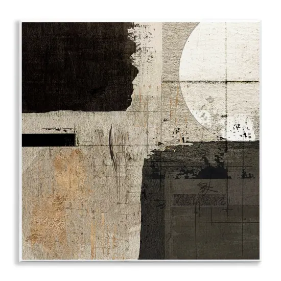 Stupell Industries Rustic Neutral Shapes Wall Plaque By Susan Jill {1}