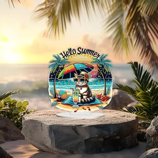 DIY Tabletop Diamond Art Kit for Adult {4}