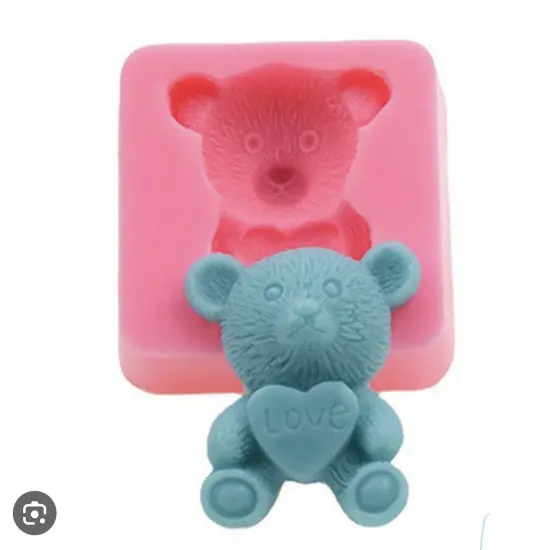 Food Grade Silicone Bear Mold for Homemade Chocolates and Candy Treats {1}