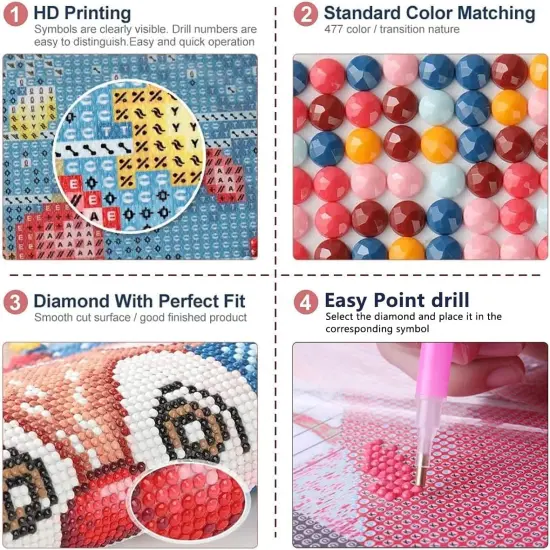 Flower Vases Diamond Painting Kits {4}