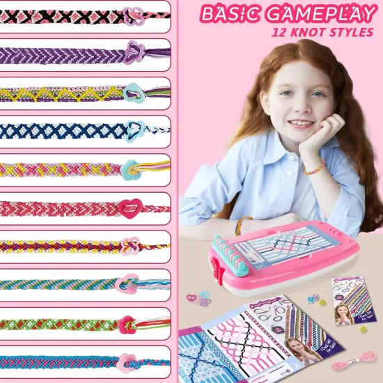 Friendship Bracelet Making Kit DIY Jewelry Making Kit for Kids {3}