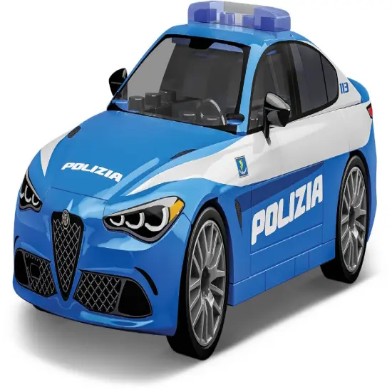 COBI Alfa Romeo Gulia Quadrifoglio Polizia Vehicle {2}