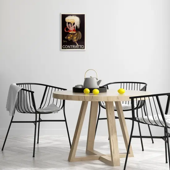 Stupell Industries Antique Woman & Champagne Poster Wall Plaque By Marcus Jules {2}