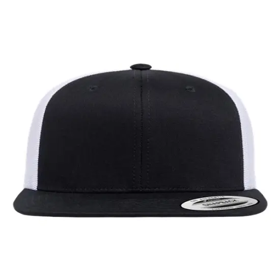 YP Classics&reg; Retro High Profile Trucker Cap H Grey Black {5}