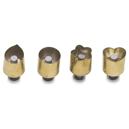 Kemper Pattern Cutters - Set of 4, 3/4", Assorted Shapes {1}