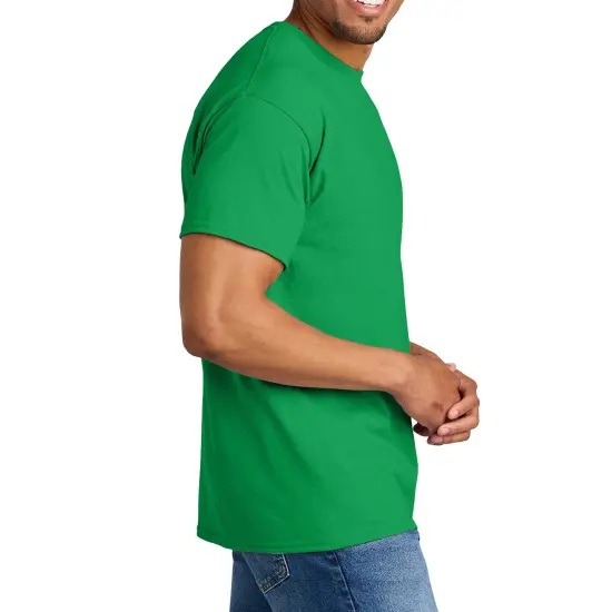 Gildan DryBlend T-Shirt, Adult Men Short Sleeve Arts and Crafts Shirt, Assorted Colors Tee Irish green {2}