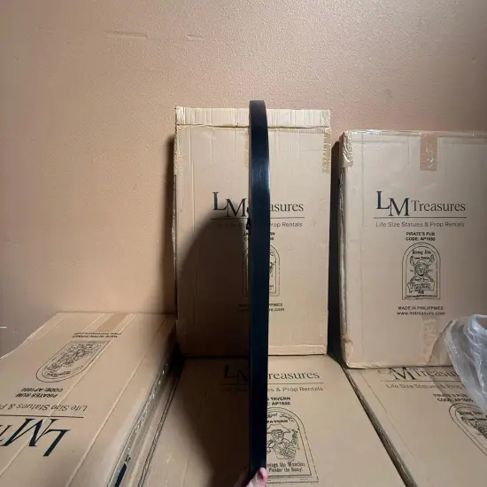 Pirate Wall Decor Jack's Tavern Sign Statue {5}