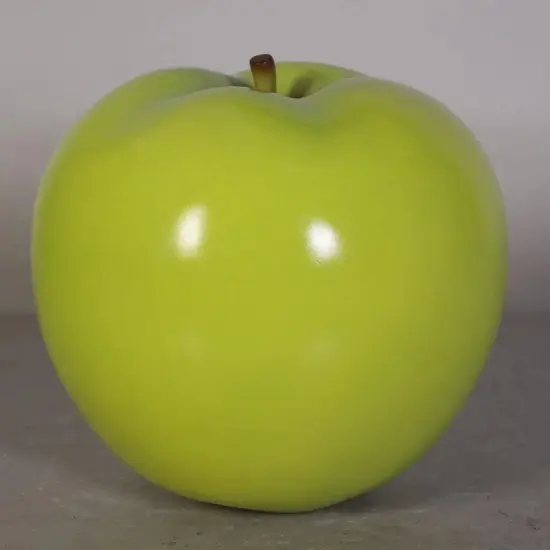 Small Green Apple Over Sized Statue {5}