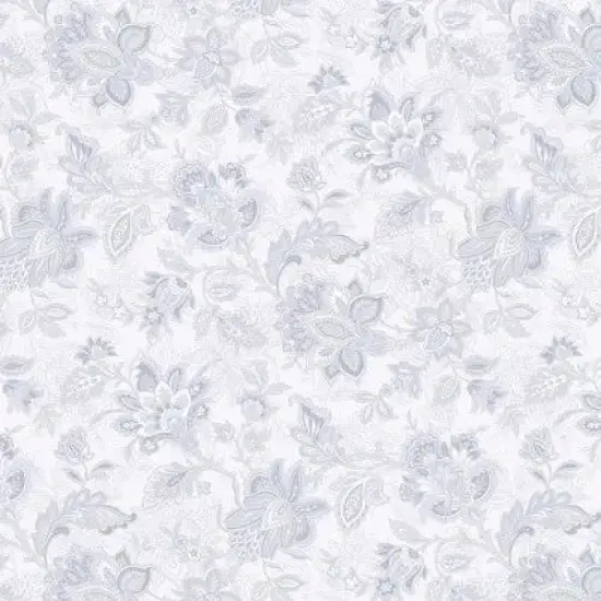 Grey Footstool Cotton Wideback Fabric per yard {1}