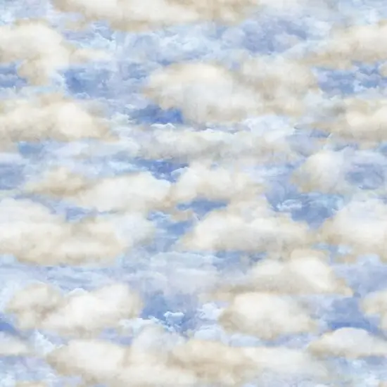 Blue Flying High Cotton Wideback Fabric per yard {1}