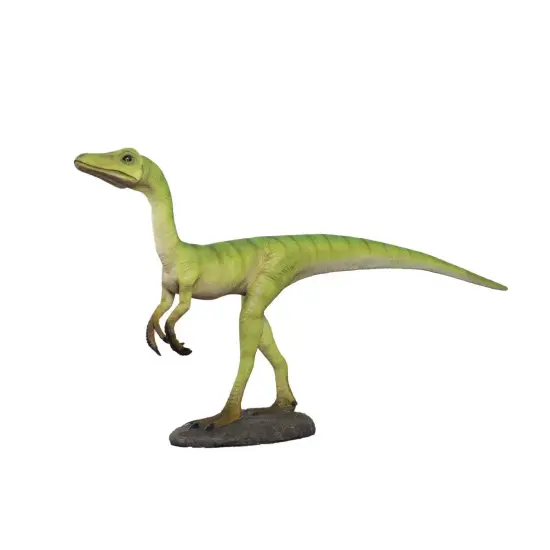 Compsognathus Dinosaur Life Size Statue {1}