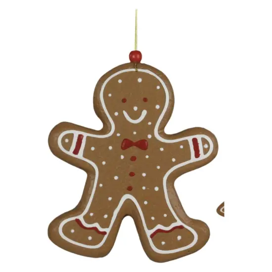 8" Gingerbread Cookie Ornaments {3}