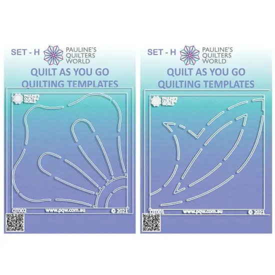 QAYG Quilting Templates Set H {1}