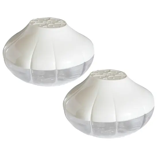 Hutzler Pro-Line Garlic Saver Keeper Storage Container - Keeps Fresh Longer - 2 Pack Default Title {1}