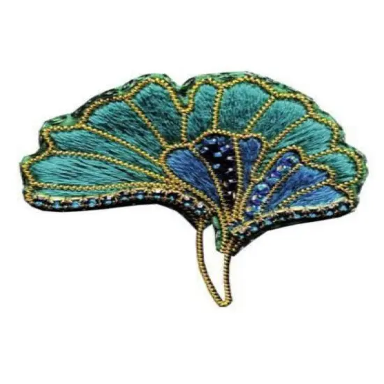 Beadwork kit for creating brooch Crystal Art Wisdom and longevity BP-373C {1}