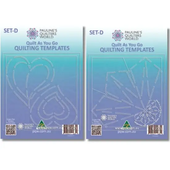 QAYG Quilting Templates Set D {1}