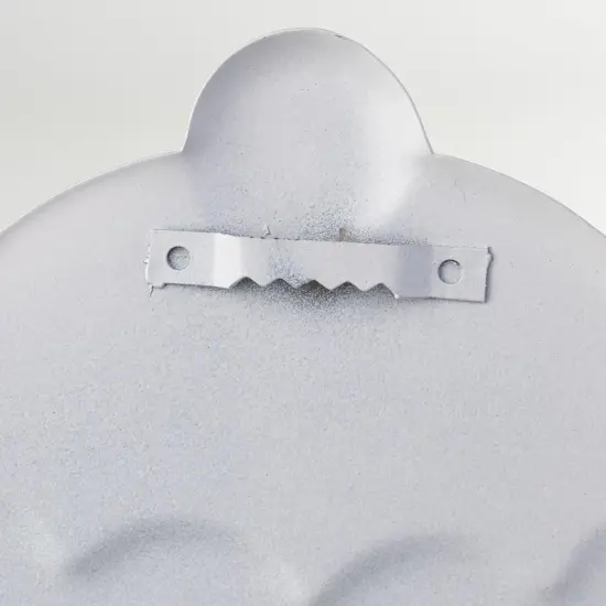 12" Metal Halloween Ice Cream Cone Sign {2}