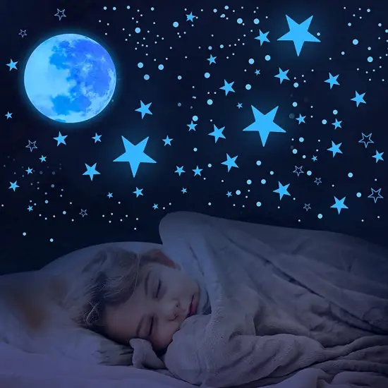 Glow in The Dark Stars for Ceiling,Star Decorations for Bedroom,Kids Boys Girls Room Decor,Cool Things for Your Room,Wall Stickers for Bedroom,Play Room,Living Room,Wall Decorations,Baby Room Decor {3}