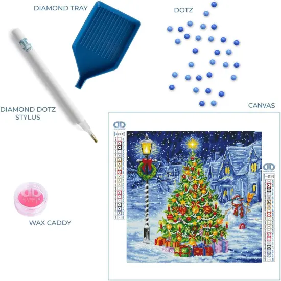 Oh Christmas Tree Diamond Painting Kits for Adult {4}