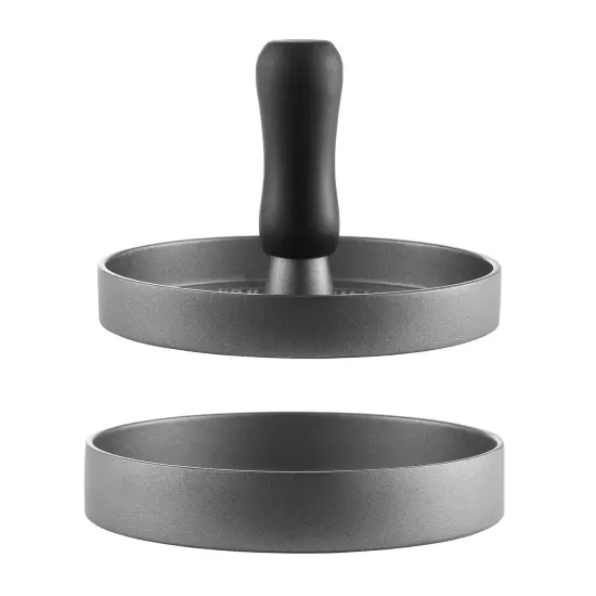 Pure Grill Burger Press - Aluminum BBQ Patty Maker with 100 Wax Papers for Grilling Hamburger Patties {3}