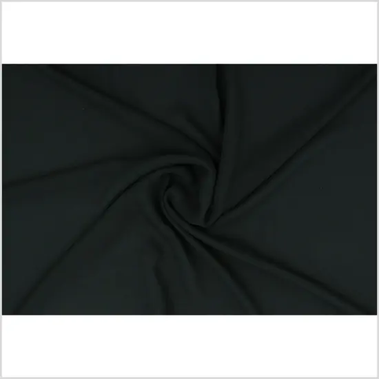 1 Yard Forest Green Silk Georgette Lightweight Fabric for Elegant Garments 54 inch Width {2}