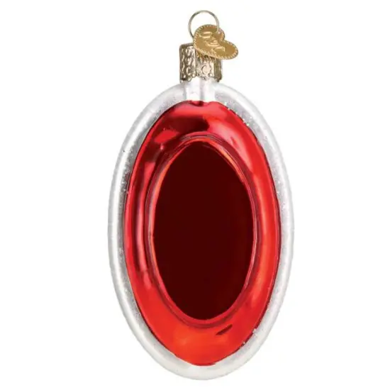 Old World Christmas 4.0 Inch Asparagus Tree Ornament , Green Vegetable Lemon Slices {2}