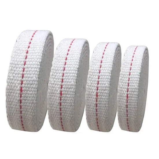 3/4 in Wide Flat Cotton Wick for Kerosene Oil Lamps 6 in Long Pack of 5 {3}