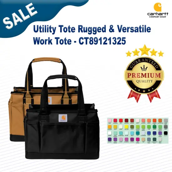 Carhartt&reg; Utility Tote Rugged & Versatile Work Tote {2}