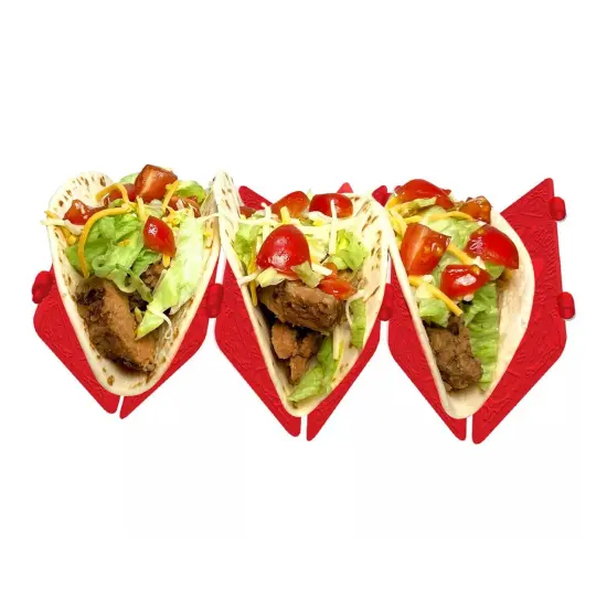 Tacordian Foldable Taco Holder 2-Pack {5}