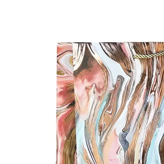 Patterned Gift Bags 10" X 5" X 12 1/2" Sturdy Recycled Paper Bags {3}