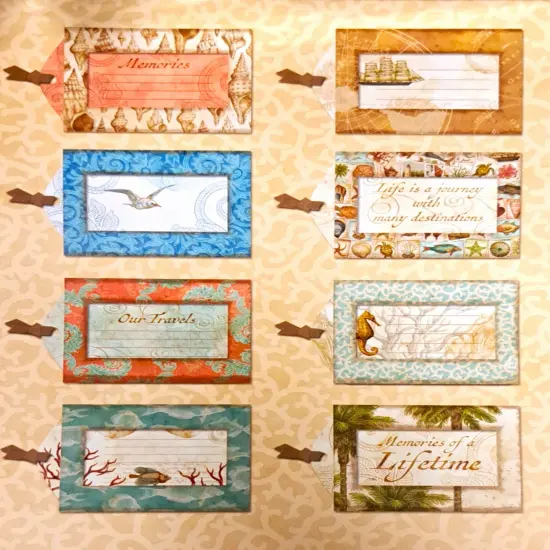 K & Company Tim Coffey Travel Luggage Journal Pockets {2}