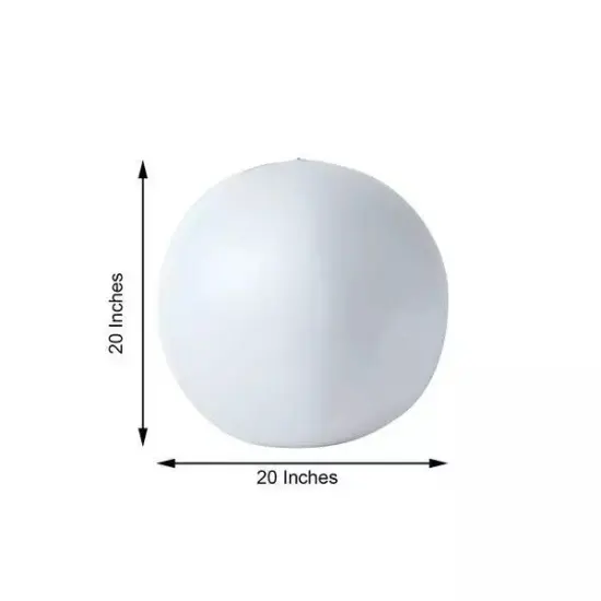 20" Assorted LED Ball Orb Inflatable Floating Pool Light Home Decorations {4}