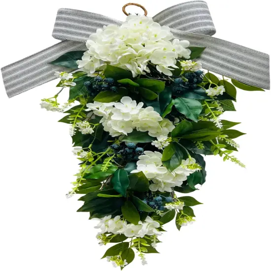 Floral Teardrop Swags All Season {1}