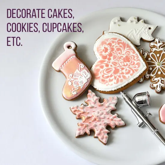 Chefmaster 12-Color 19ml Airbrush Cake Color Kit {4}