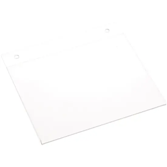 Plymor Clear Acrylic Sign Display / Literature Holder (Wall-Mount), 7" W x 5.5" H {1}