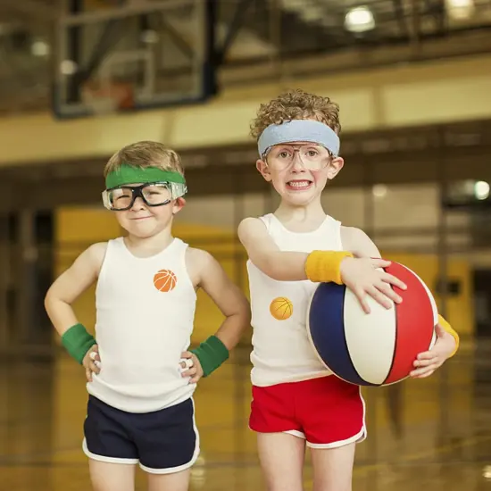 500 Pieces Basketball Party Decorations Labels Roll Stickers - Basketball Sport Party Supplies Decor Favors Jar Containers Letter DIY Sticker Labels Decals {5}