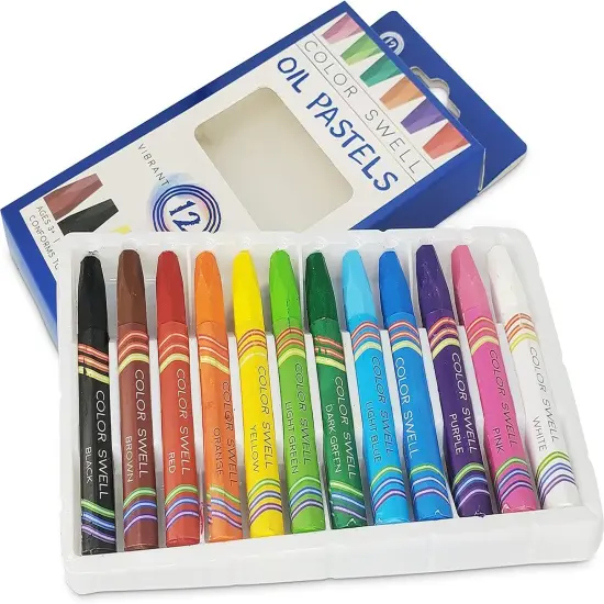 Bulk Oil Pastels - 36 Packs with 12 Colors Each - Perfect for Kids, Classrooms, Parties, Students, Donations, Party Favors - Bulk Oil Pastels {3}